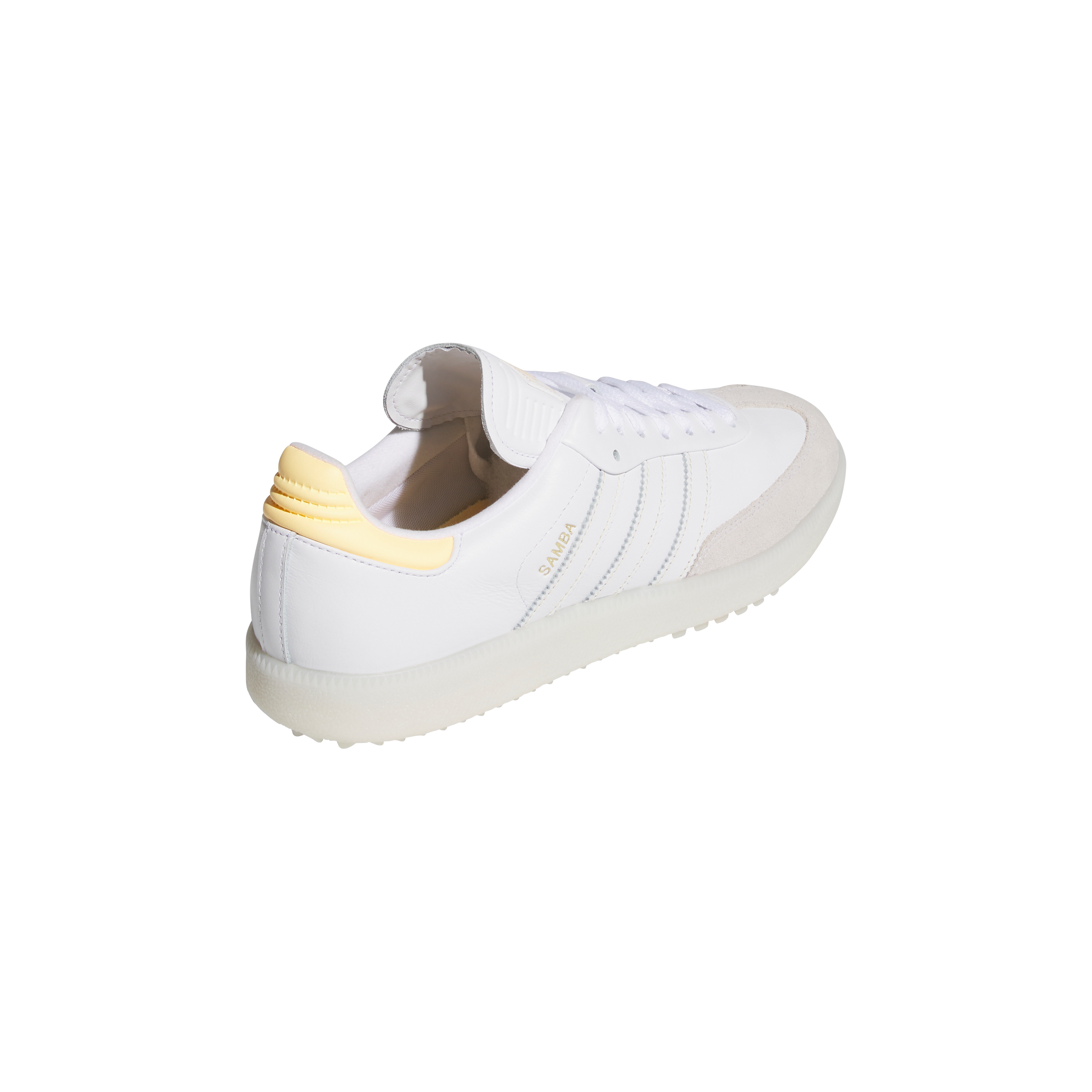 Samba Golf Spikeless Shoe - White/Yellow