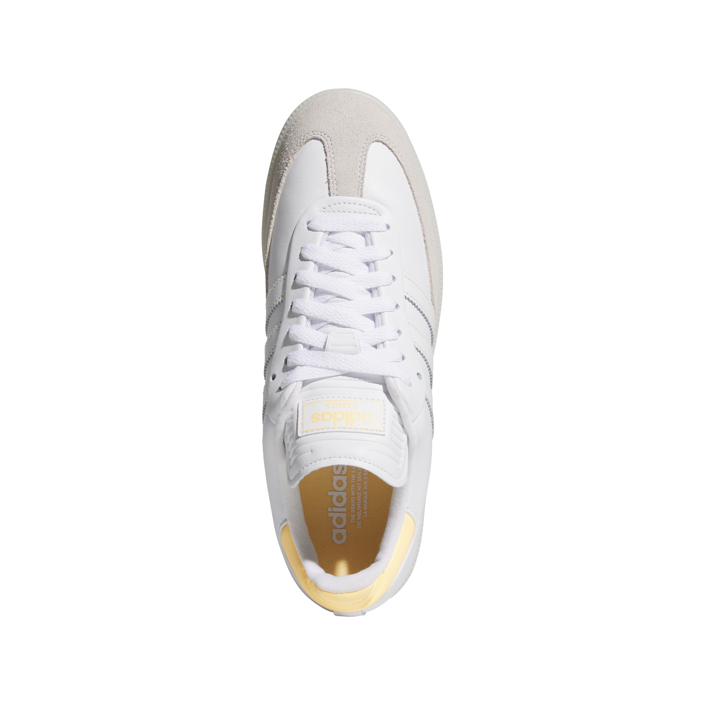 Samba Golf Spikeless Shoe - White/Yellow