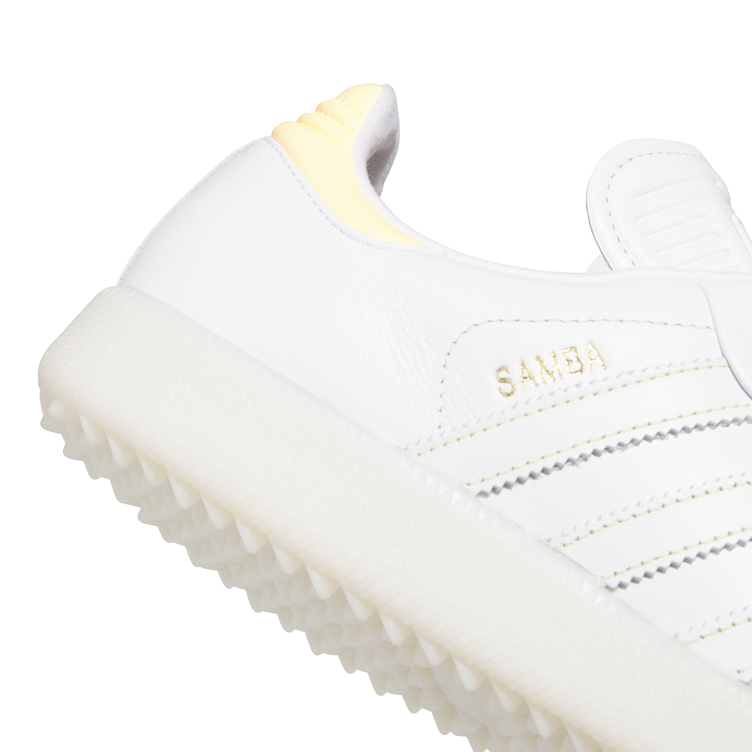 Samba Golf Spikeless Shoe - White/Yellow
