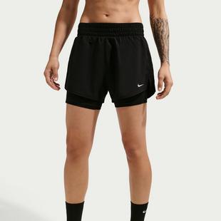Short &agrave; taille haute One Dri-Fit 3 po pour femmes NIKE