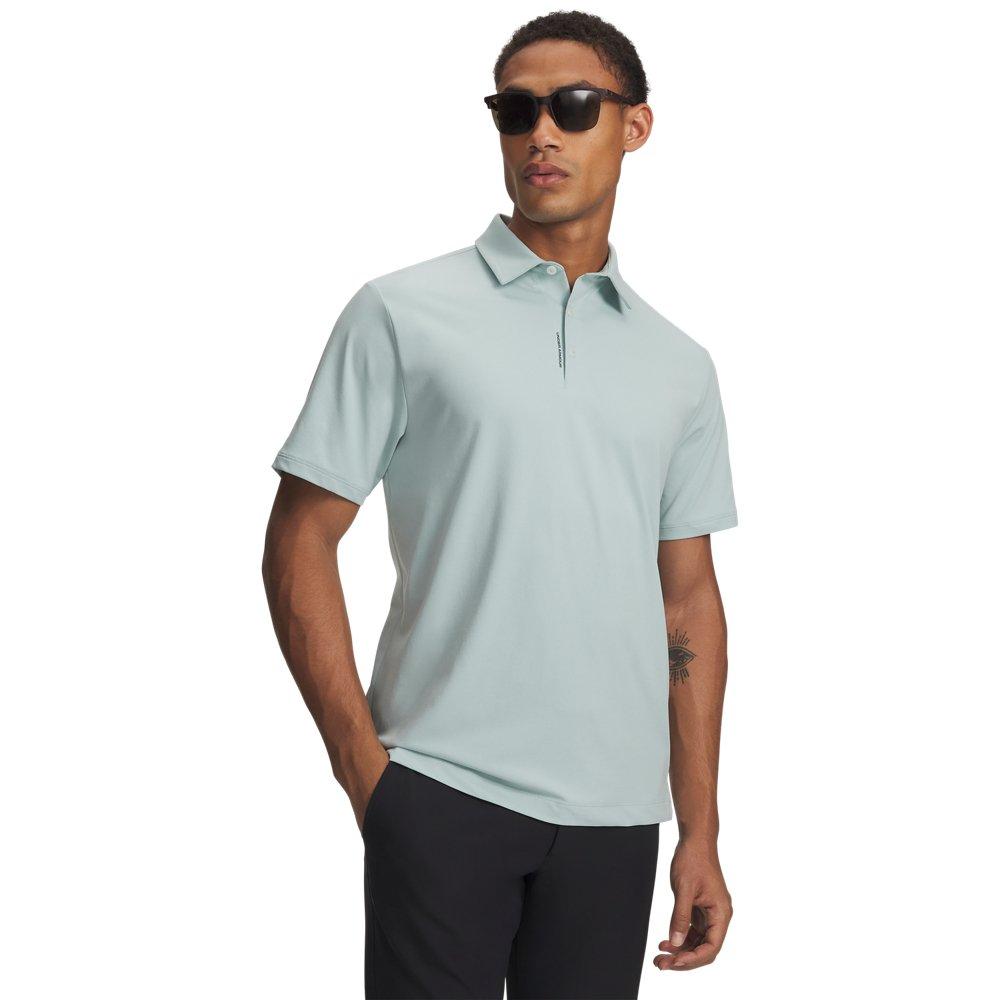 Under Armour | Men's UA Drive Short Sleeve Polo Shirt | in Blue