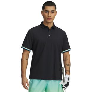 Men's Drive Golf Trip Pique Short Sleeve Polo UNDER ARMOUR