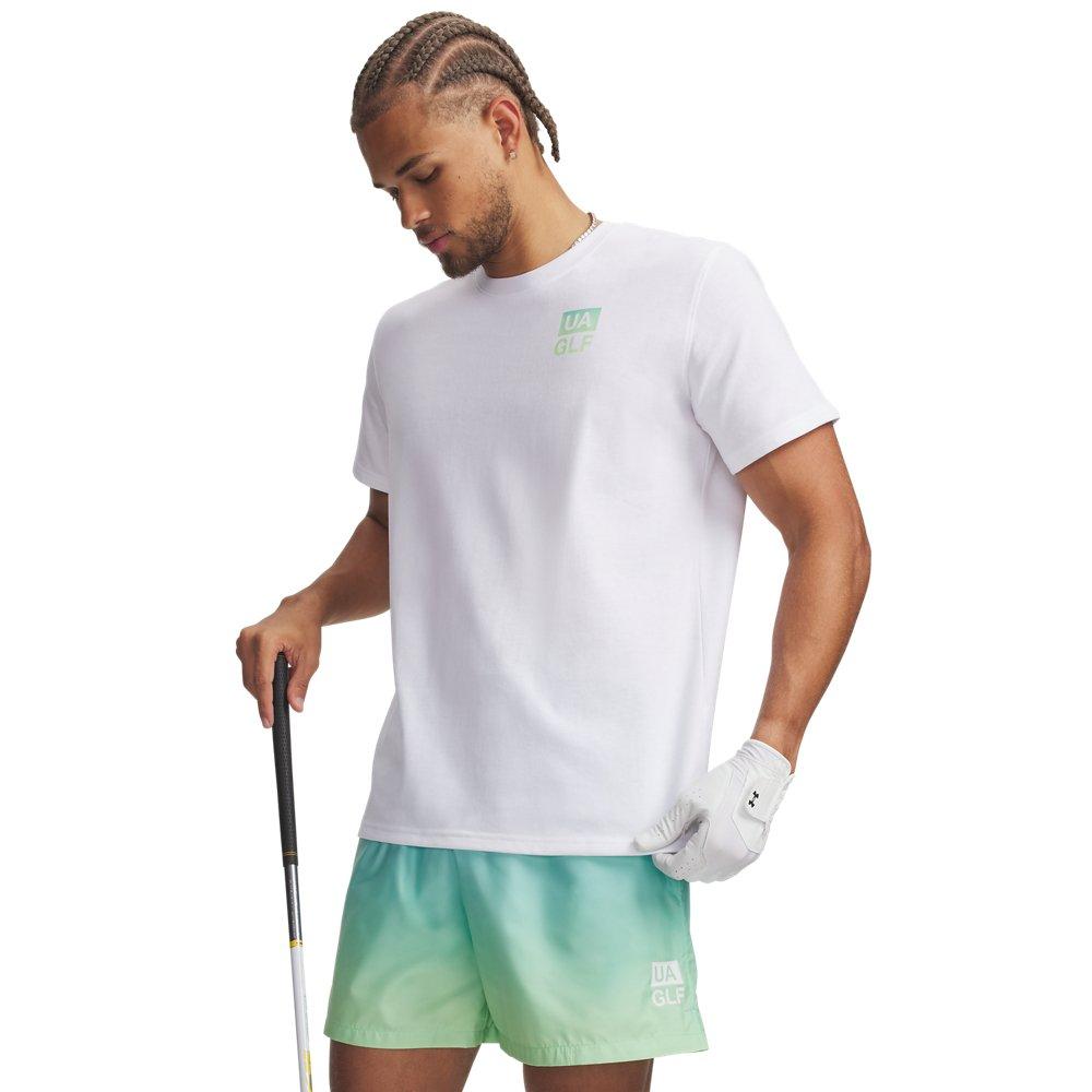 Under Armour | Men's UA M Caddy Speaking T-Shirt | in White, Size Xl