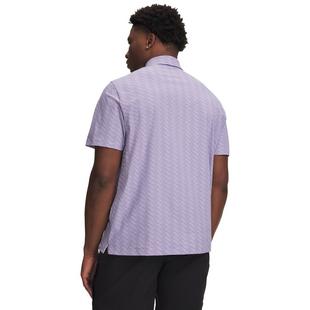 Men's UA Drive Chill Printed Short Sleeve Polo UNDER ARMOUR