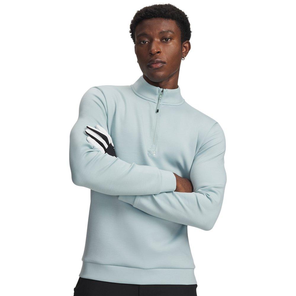 Under Armour | Men's Drive Midlayer Pullover | in Blue, Size Smallmall, Size Small