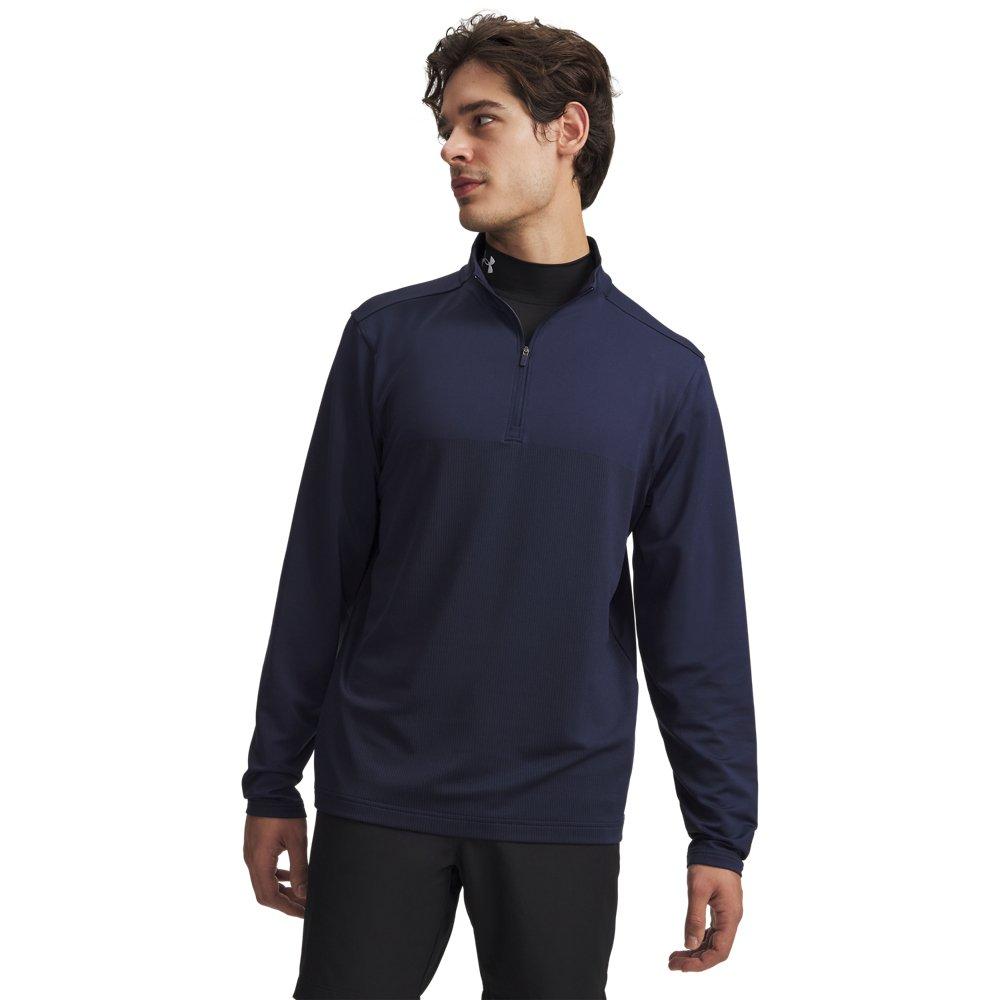 Under Armour | Men's UA Drive Lightweight 1/2 Zip Sweater | in Navy, Size Xl