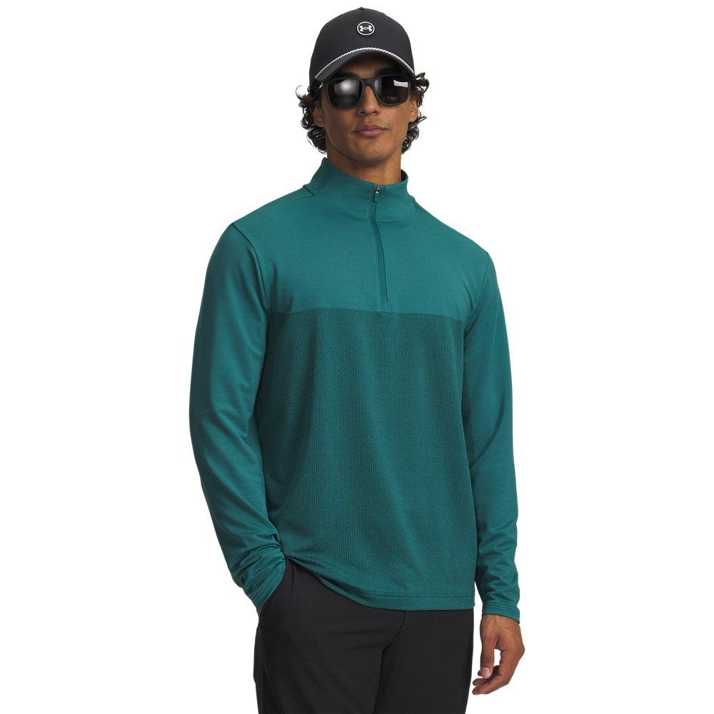 Under Armour | Men's UA Drive Lightweight 1/2 Zip Sweater | in Green, Size Xl