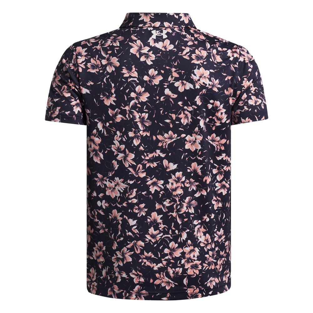 Boy's UA Matchplay Printed Short Sleeve Polo