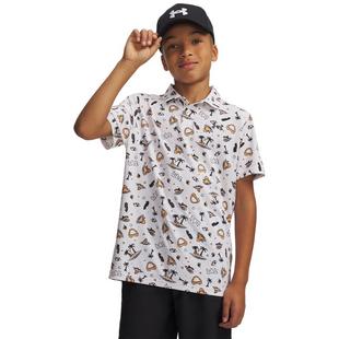 Polo &agrave; manches courtes UA Matchplay &agrave; motif pour gar&ccedil;ons UNDER ARMOUR