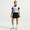 NOIR | Jupe de golf Dri-Fit pour femmes