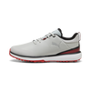 Men's Fusion Grip ST Spiked Golf Shoe - Grey/Red