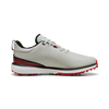 Men's Fusion Grip ST Spiked Golf Shoe - Grey/Red