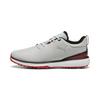Men's Fusion Grip ST Spiked Golf Shoe - Grey/Red (Wide)