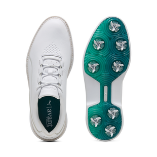 Men's Avant Tour Spiked Golf Shoe - White PUMA
