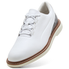 Men's Avant Tour Spiked Golf Shoe - White/Grey/Brown