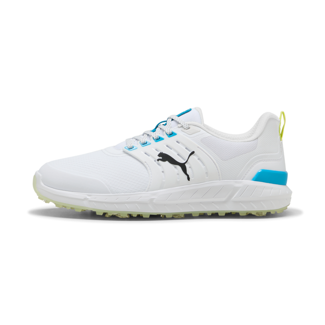 Men's Ignite Elevate 2 Tour Spiked Golf Shoe - White/Multi PUMA