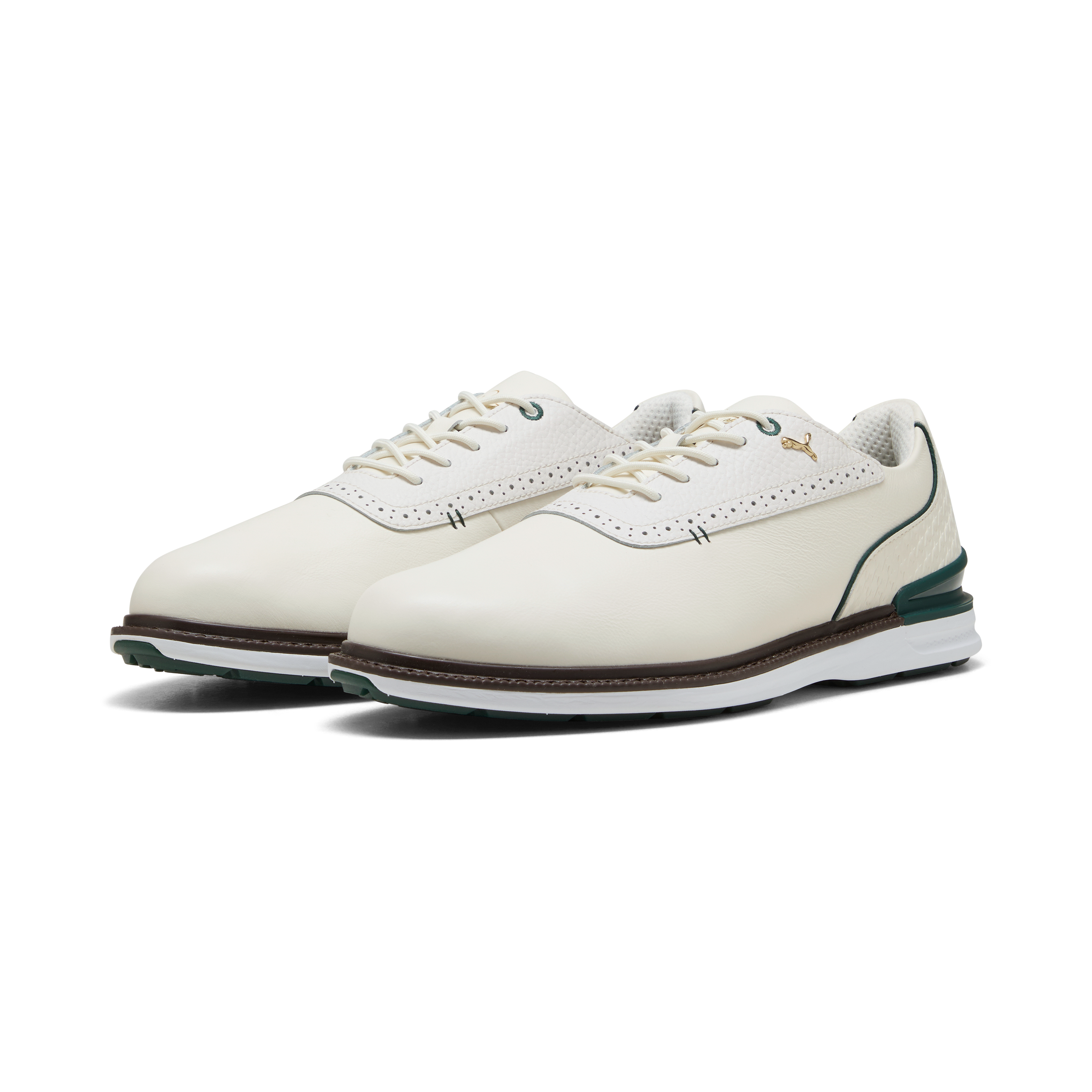 Men's AP Avant 2.0 Spikeless Golf Shoe - Off-White/Green