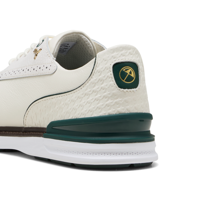 Men's AP Avant 2.0 Spikeless Golf Shoe - Off-White/Green | PUMA