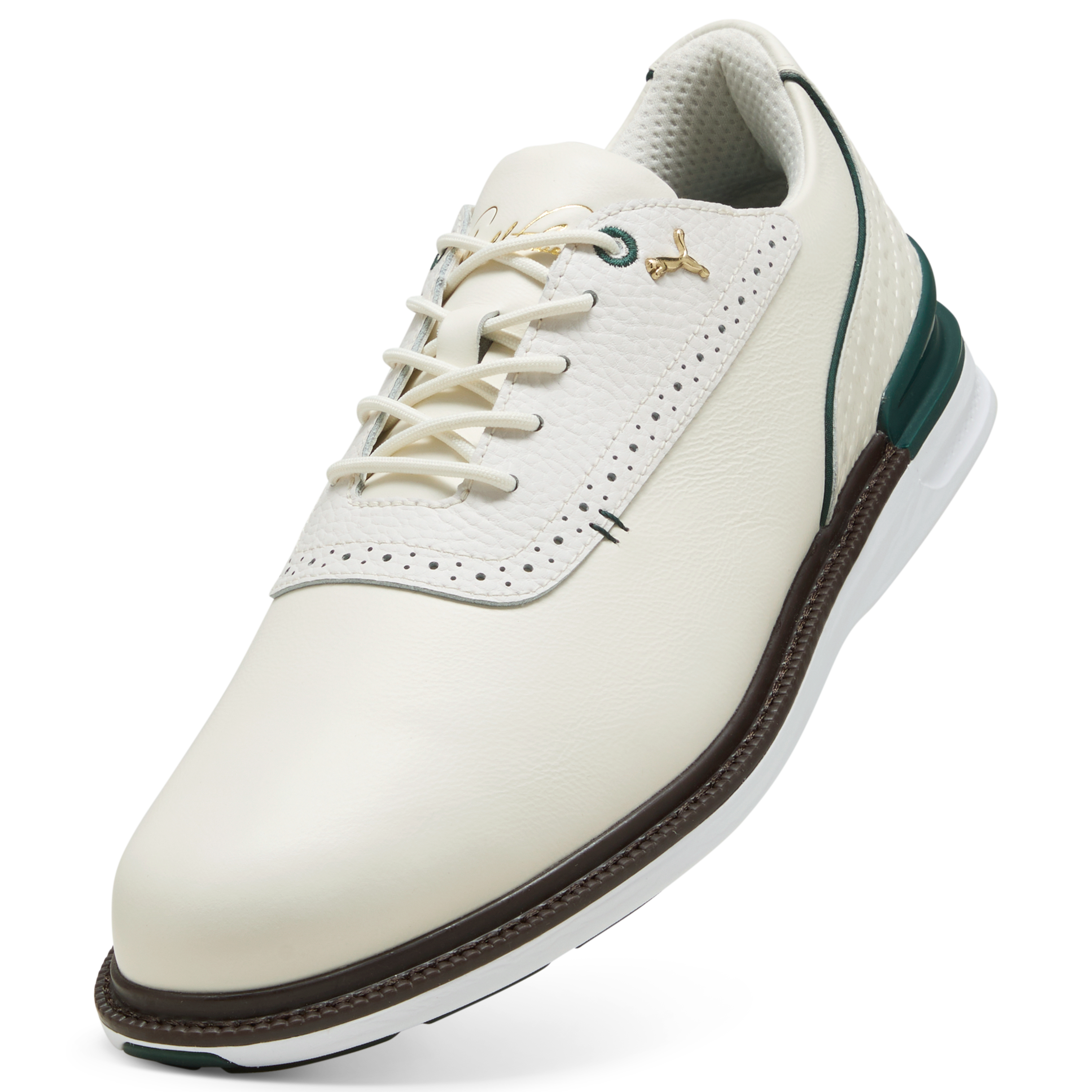 Men's AP Avant 2.0 Spikeless Golf Shoe - Off-White/Green