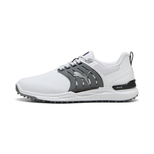 Men's Ignite Elevate 2 Spikeless Golf Shoe - White/Black PUMA