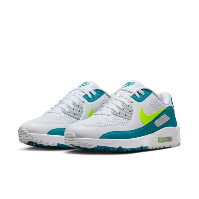 Prior Generation - Air Max 90 G Spikeless Golf Shoe - White/Teal