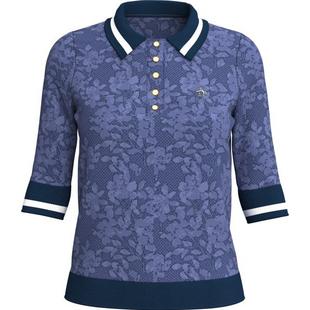 Polo &agrave; manches courtes en tricot pour femmes ORIGINAL PENGUIN GOLF