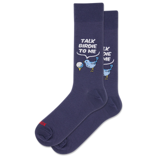 Men's Talk Birdie to Me Crew Sock K-BELL