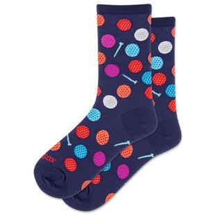 Chaussettes mi-mollet Fun Golf Balls pour femmes K-BELL