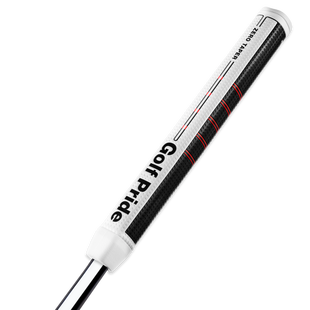 Poign&eacute;e pour fer droit Zero Taper Straight - Noir/Blanc GOLF PRIDE