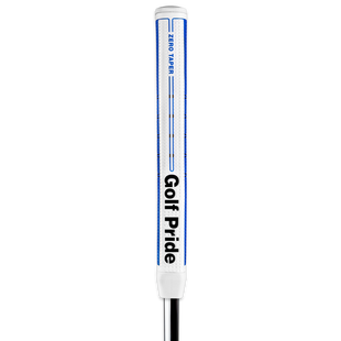 Poign&eacute;e pour fer droit Zero Taper Straight - Bleu/Blanc GOLF PRIDE