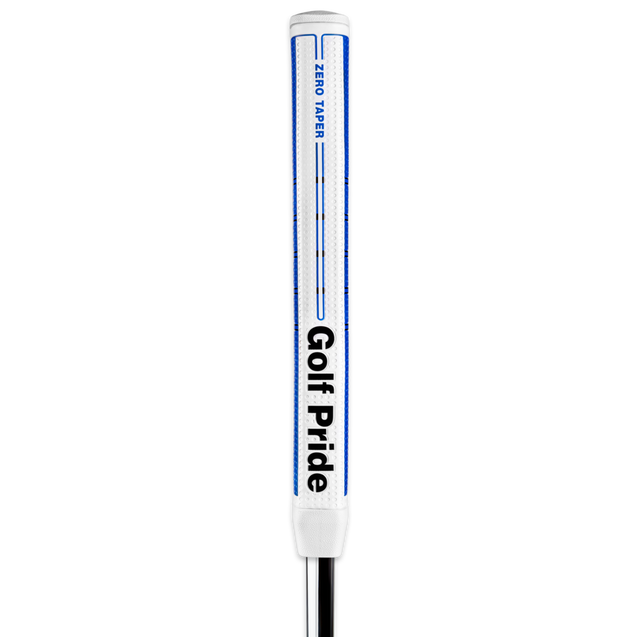 Poignée pour fer droit Zero Taper Straight - Bleu/Blanc GOLF PRIDE