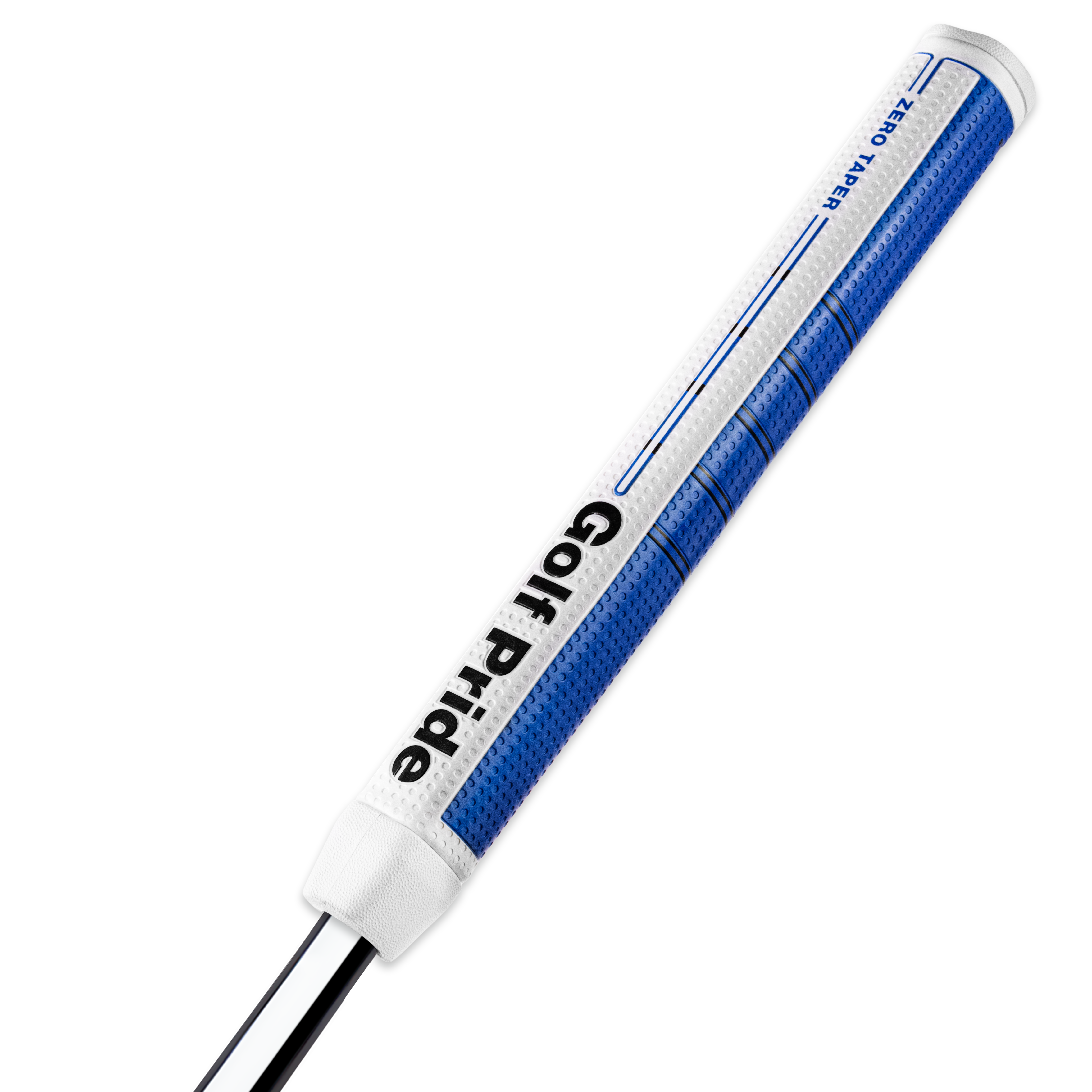 Zero Taper Straight Putter Grip - Blue/White