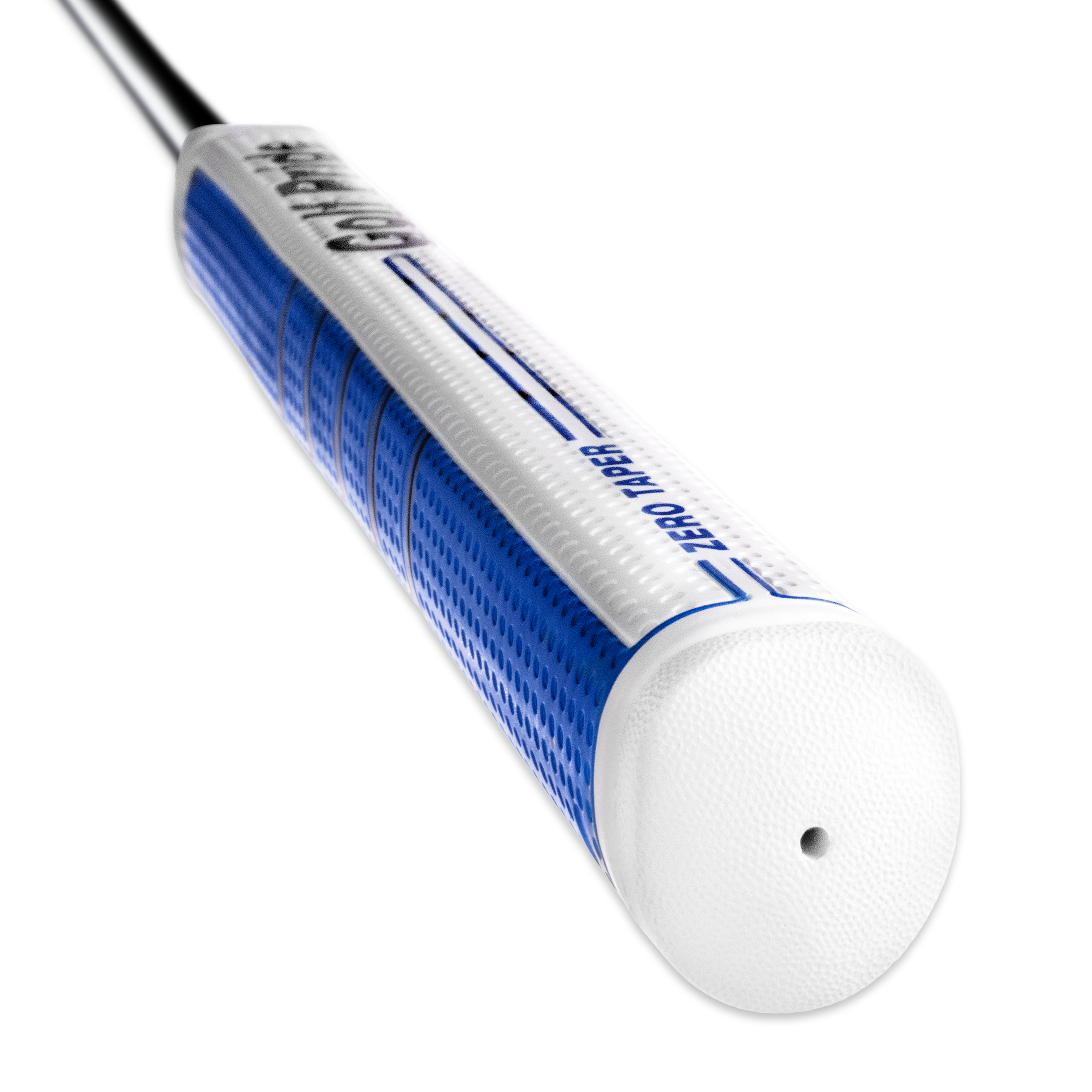 Zero Taper Straight Putter Grip - Blue/White