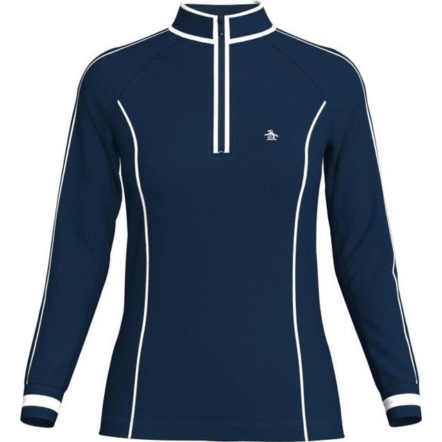 Women's Solid Sun Protection Long Sleeve Top ORIGINAL PENGUIN GOLF