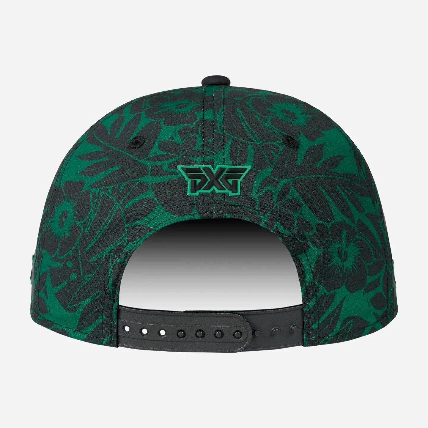 Men's Darkness Tiki Skull 6-Panel Flat Bill Cap