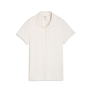 Women's Floral Lace Jacquard Short Sleeve Polo PUMA