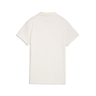 Women's Floral Lace Jacquard Short Sleeve Polo PUMA