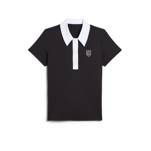 Women's PUMA X MUMU Crest Short Sleeve Polo PUMA