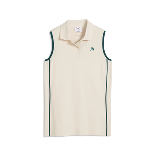 Women's AP Modalon Piped Sleeveless Polo PUMA