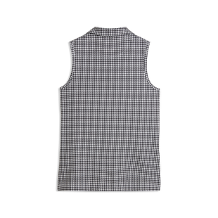 Polo sans manches Mono Check Cloudspun pour femmes PUMA