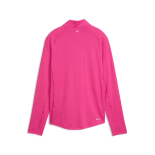 Haut uni &agrave; manches longues et &agrave; glissi&egrave;re 1/4 YouV pour femmes PUMA