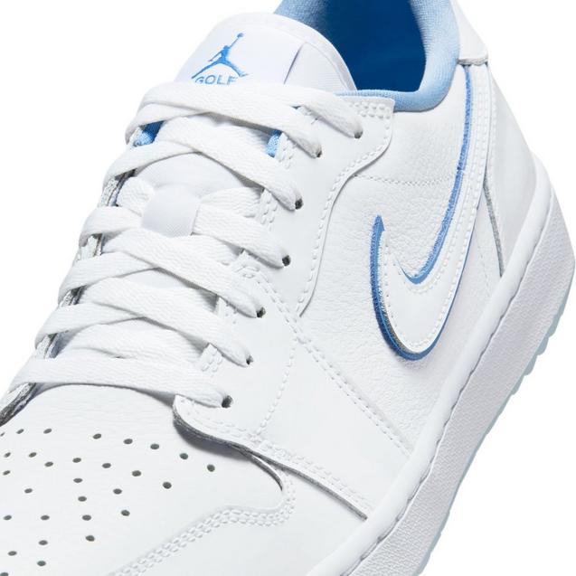 Air Jordan 1 Low G Spikeless Golf Shoe - White/Blue | JORDAN