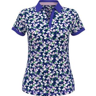 Women's Mesh Detail Short Sleeve Polo PGA TOUR