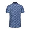 Men's Jacquard Tech Jersey Short Sleeve Polo