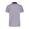 Men's Glowing Checker Tech Jersey Short Sleeve Polo