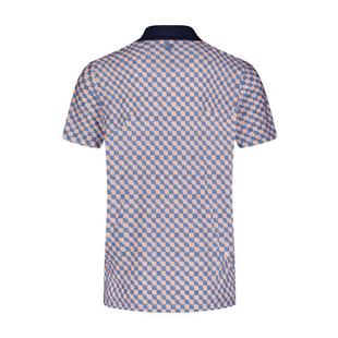 Polo en jersey technique Glowing Checkerpour hommes BEN SHERMAN