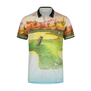 Polo &agrave; manches courtes en jersey technique Mirage pour hommes BEN SHERMAN