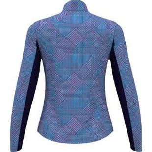 Haut de protection solaire &agrave; manches longues &agrave; glissi&egrave;re 1/4 Facet Geo pour femmes PGA TOUR