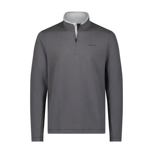 Chandail en tricot &agrave; glissi&egrave;re 1/4 pour hommes BEN SHERMAN