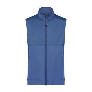 Men's Mixed Media Lightweight Full Zip Vest BEN SHERMAN